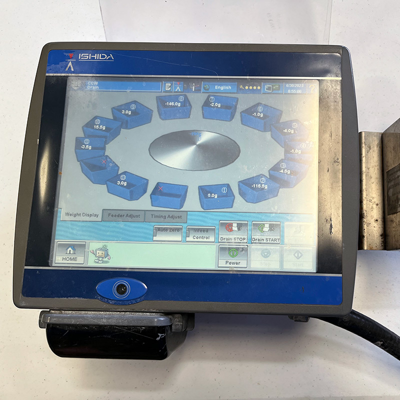 Ishida Scale Ccw R Series Weigher for Food Packaging & Cannabis