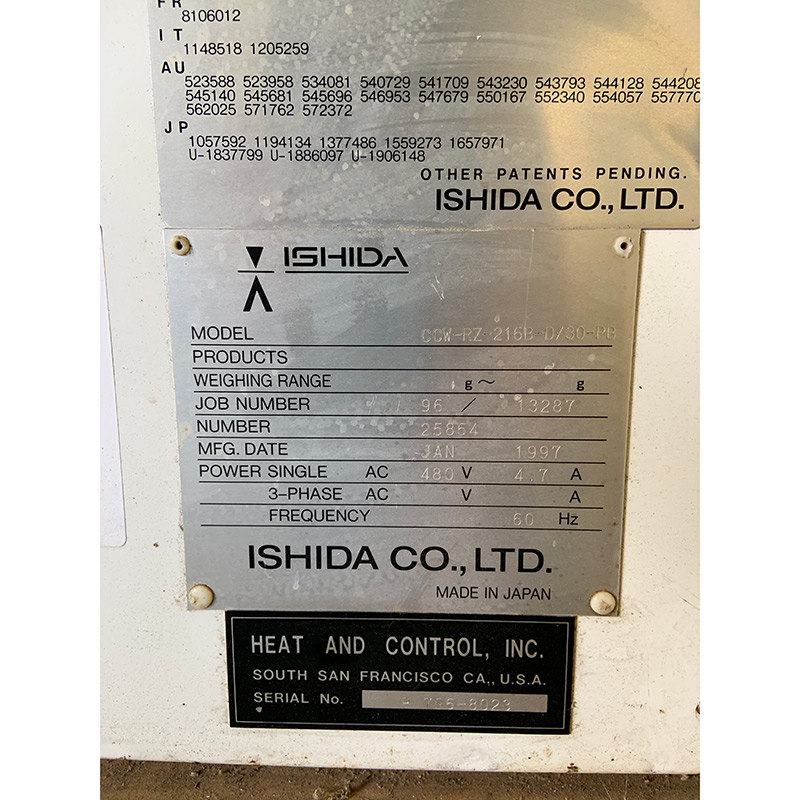 Ishida Scale Booster Hoppers for Food packaging & cannabis